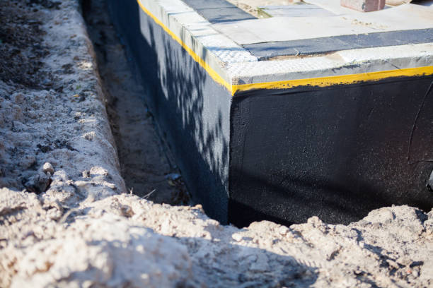 Professional Interior Drainage System technician working in Denver, NC